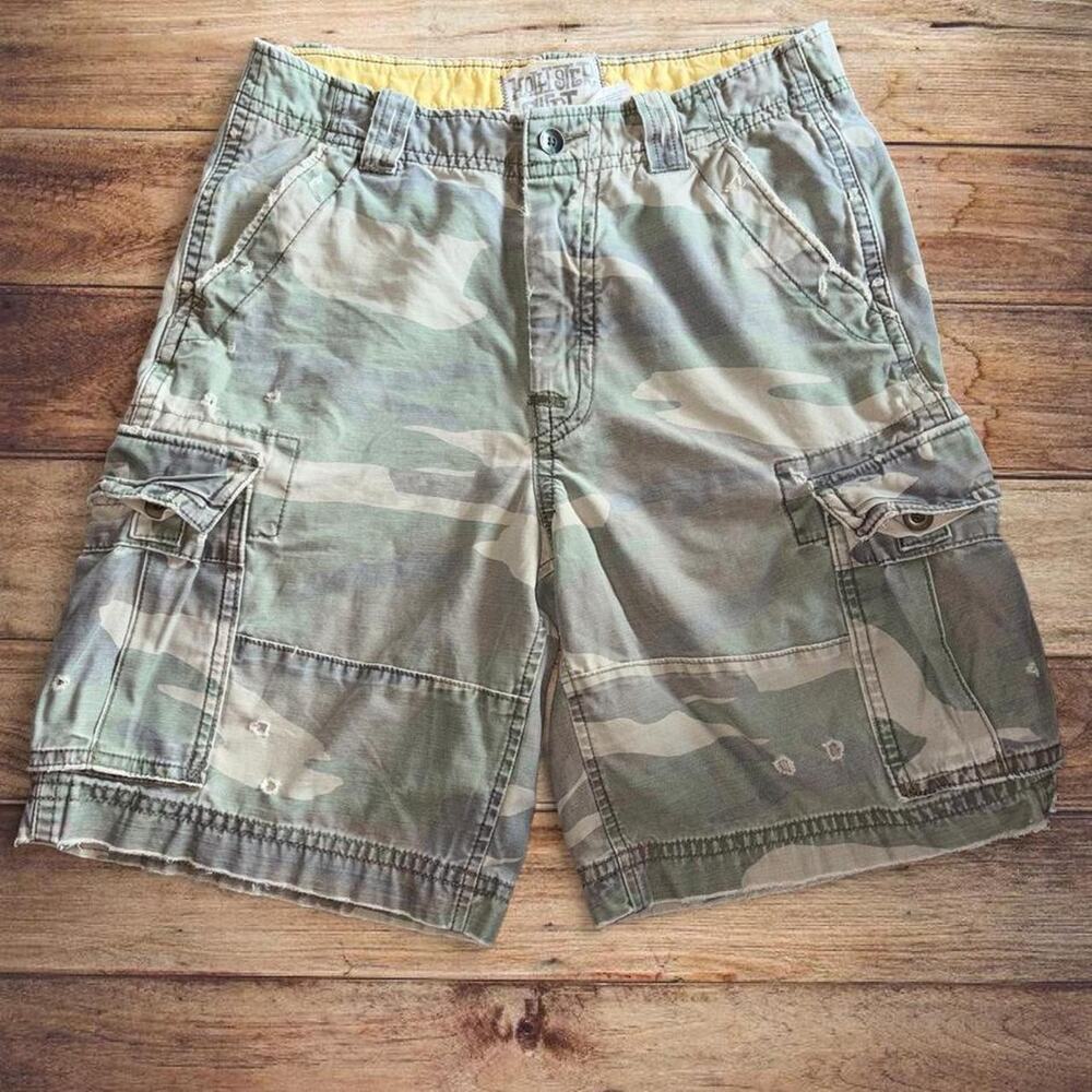 Vintage y2k hollister surf camouflage